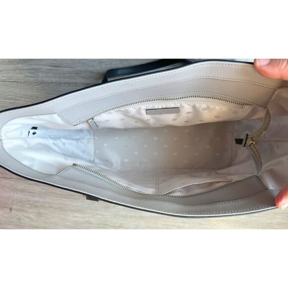 Kate Spade Medium Kristen Top Zip Color Block Tote - Picture 11 of 16